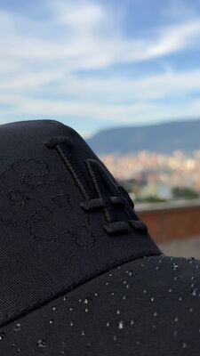 Gorra Snapback Premium "Black Ice" - Los Angeles Dodgers