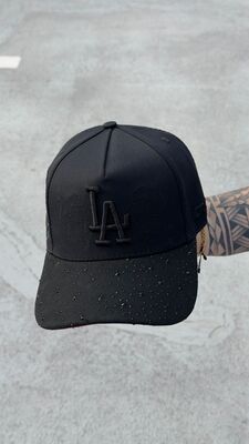 Gorra Snapback Premium "Black Ice" - Los Angeles Dodgers